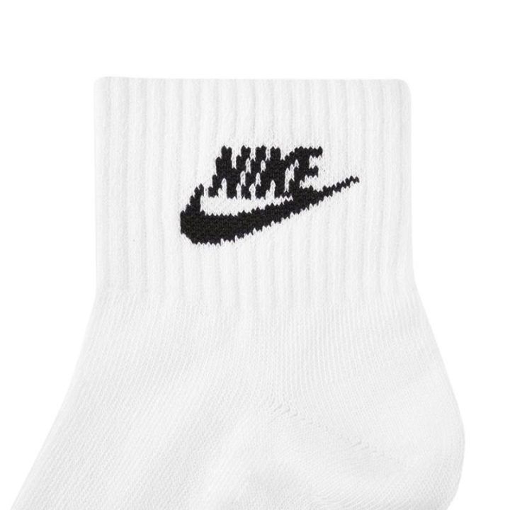 Kojinės su frotiniu audiniu Nike NSW Everyday Essential, 3 poros, baltos