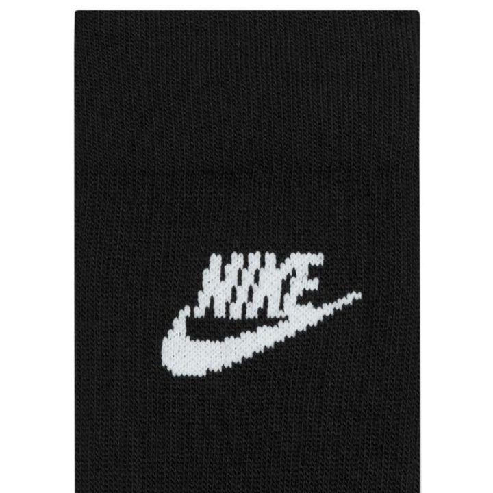 Kojinės Nike Sportswear Everyday Essentials, juodos, 3 poros