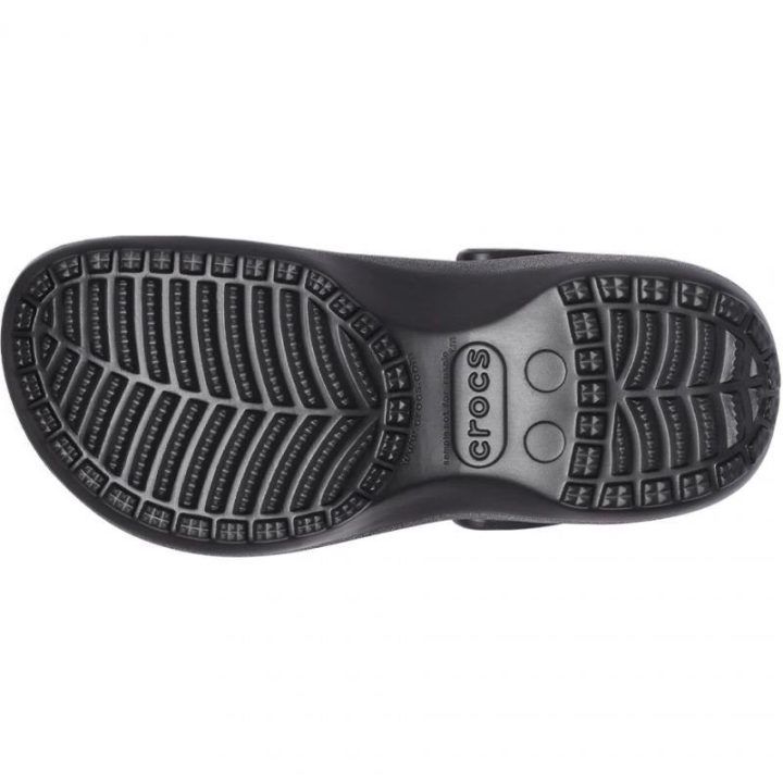 Moteriškos klumpės su platforma Crocs Classic Platform, juodos