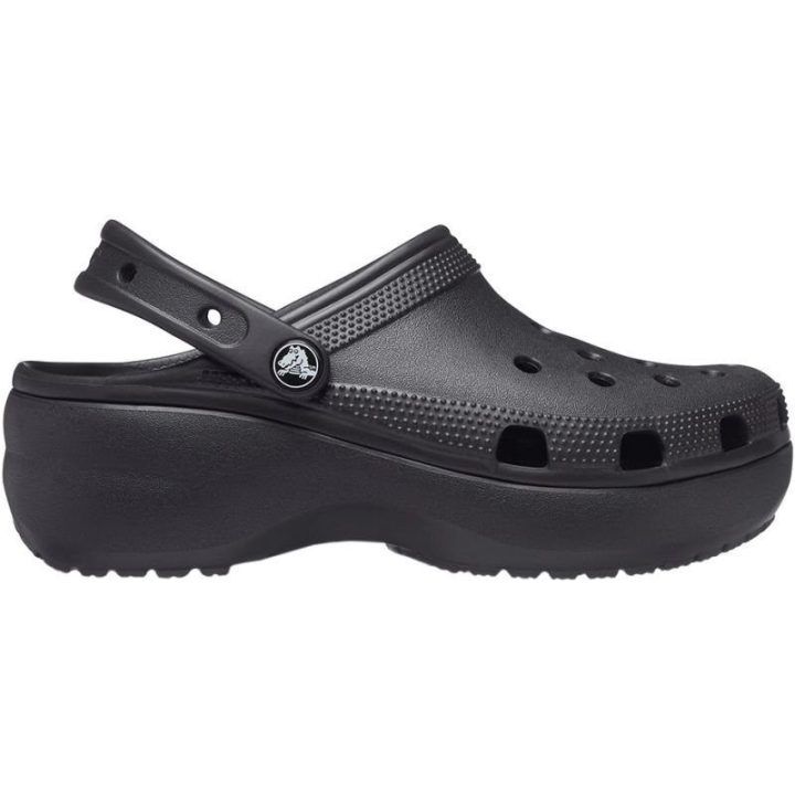 Moteriškos klumpės su platforma Crocs Classic Platform, juodos