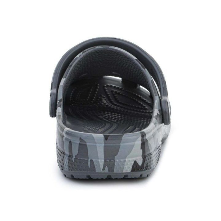 Vyriškos klumpės Crocs Classic Printed Camo, juodos