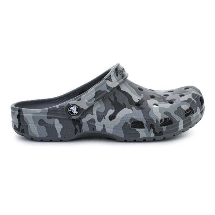 Vyriškos klumpės Crocs Classic Printed Camo, juodos