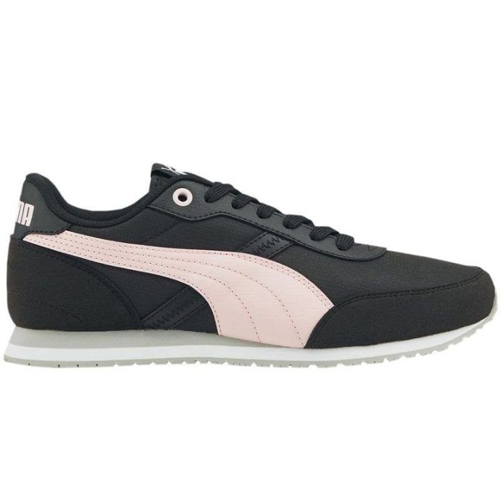 Uniseks sportbačiai Puma ST Runner Essential, juodi ir rožiniai