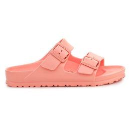 Moteriškos šlepetės baseinui Birkenstock Arizona EVA, rožinės