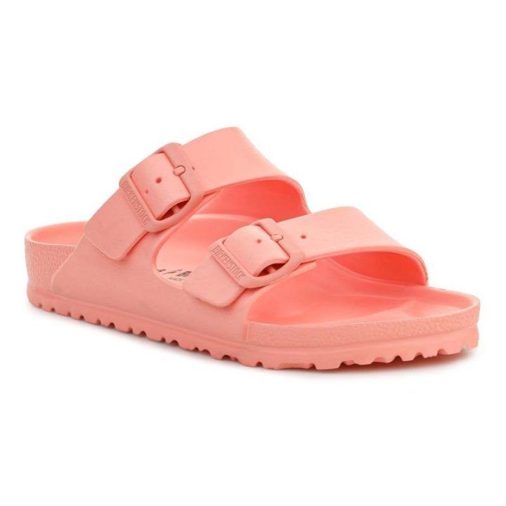 Moteriškos šlepetės baseinui Birkenstock Arizona EVA, rožinės