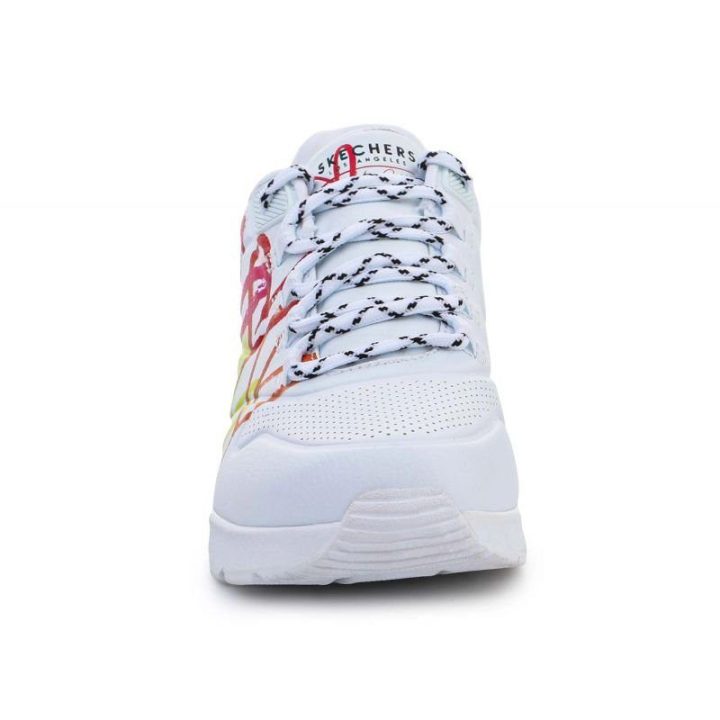 Moteriški sportbačiai Skechers Uno 2 - Floating Love, balti