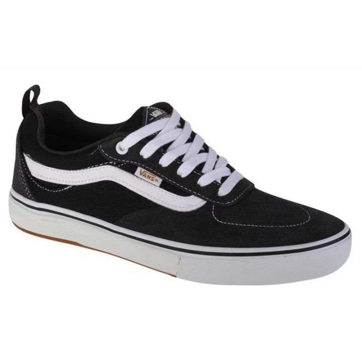 Batai žemu profiliu su raišteliais Vans Twill Kyle Walker, juodi