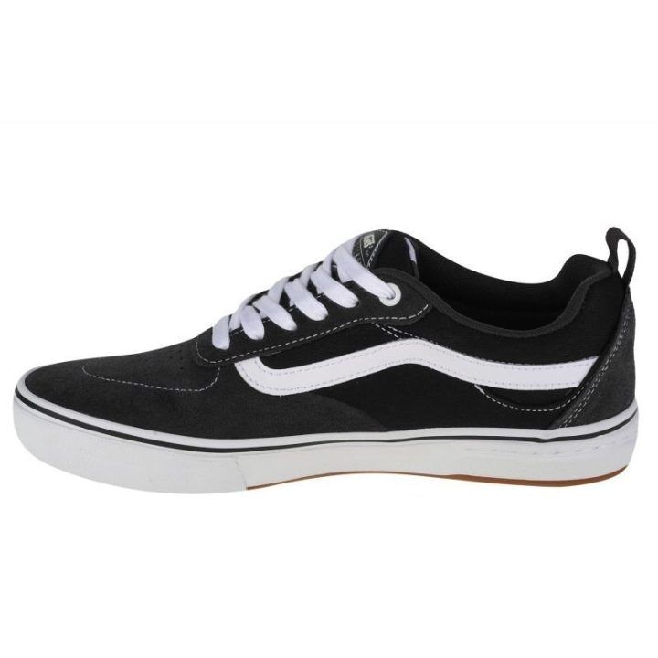 Batai žemu profiliu su raišteliais Vans Twill Kyle Walker, juodi