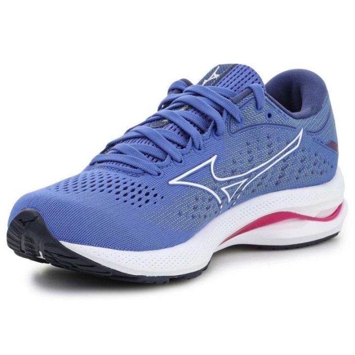 Moteriški bėgimo bateliai Mizuno Wave Rider 25, mėlyni