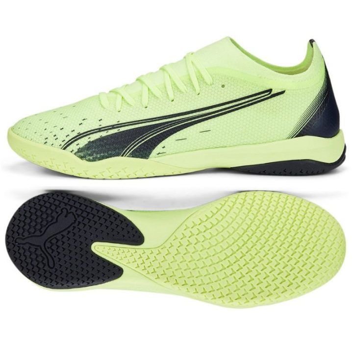 Vyriški salės futbolo bateliai Puma Ultra Match, geltoni