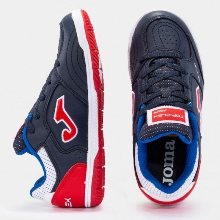 Vaikiški salės futbolo bateliai Joma Top Flex 2243, tamsiai mėlyni