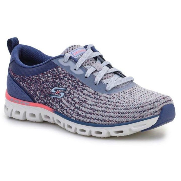 Moteriški laisvalaikio batai Skechers Glide Step Head Start, mėlyni