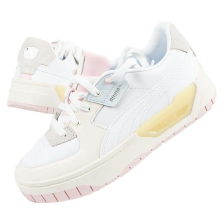 Moteriški sportbačiai su platforma Puma Cali Dream 383112, balti