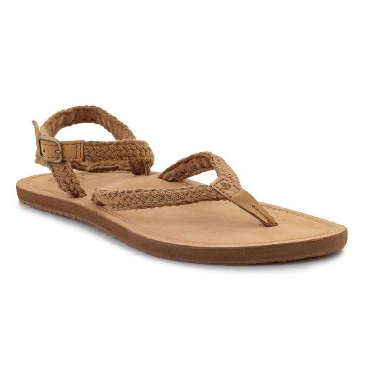 Moteriškos basutės pavasariui ir vasarai Reef Gypsy Wrap, rudos