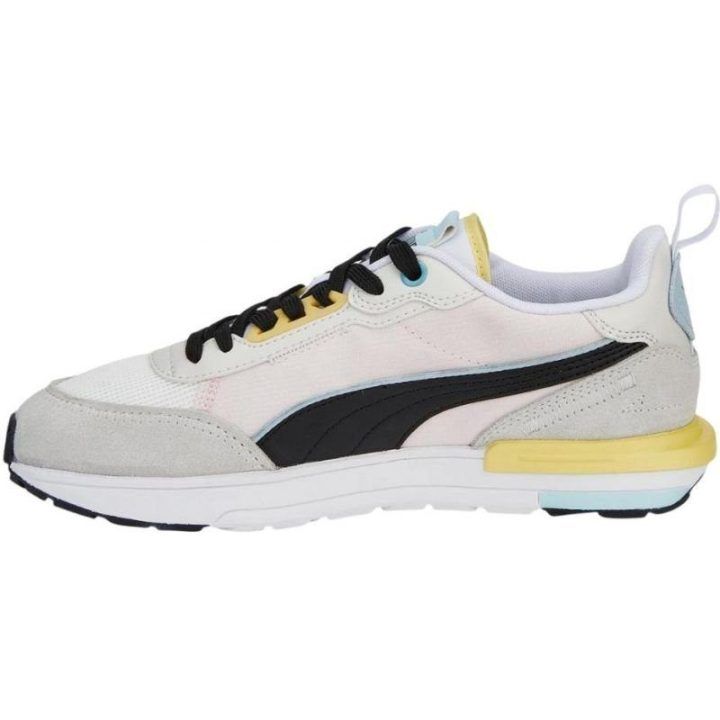 Moteriški sportbačiai Puma R22, pilki ir juodi