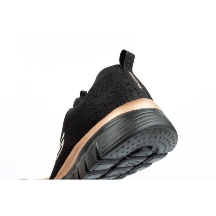 Moteriški sportbačiai su Memory Foam vidpadžiu Skechers, juodi