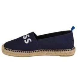 Moteriškos įspiriamos espadrilės Boss, tamsiai mėlynos