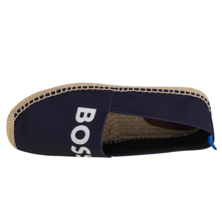 Moteriškos įspiriamos espadrilės Boss, tamsiai mėlynos