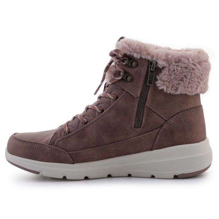 Moteriški žieminiai batai su Scotchgard danga Skechers Glacial Ultra Cozyly