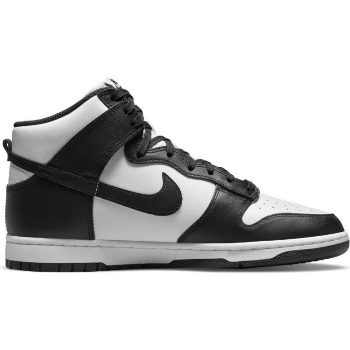 Aukšti sportbačiai Nike Dunk High Retro, juodi ir balti
