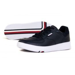 Vyriški žemo profilio sportbačiai Tommy Hilfiger, tamsiai mėlyni
