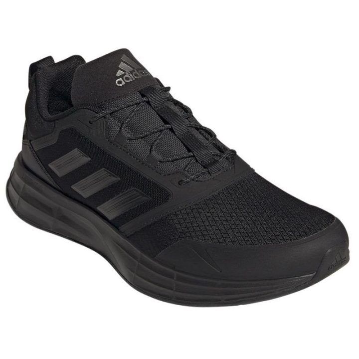 Vyriški žemo profilio bėgimo bateliai adidas Duramo Protect, juodi