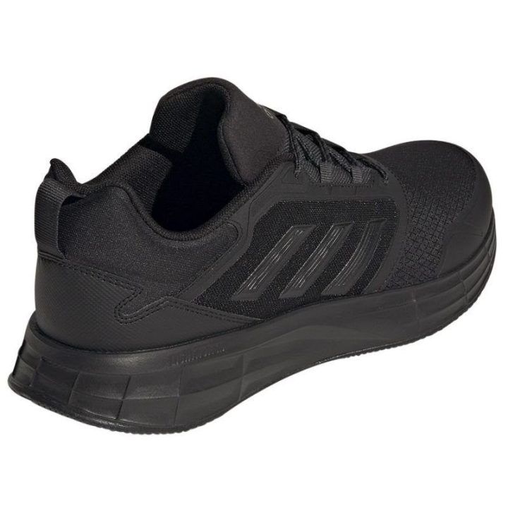 Vyriški žemo profilio bėgimo bateliai adidas Duramo Protect, juodi
