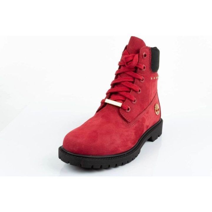 Moteriški žygio batai Timberland Heritage 6 In, raudoni