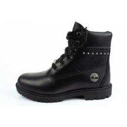 Moteriški odiniai žygio batai Timberland Heritage 6 In, juodi