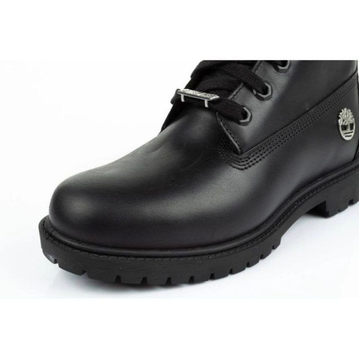 Moteriški odiniai žygio batai Timberland Heritage 6 In, juodi