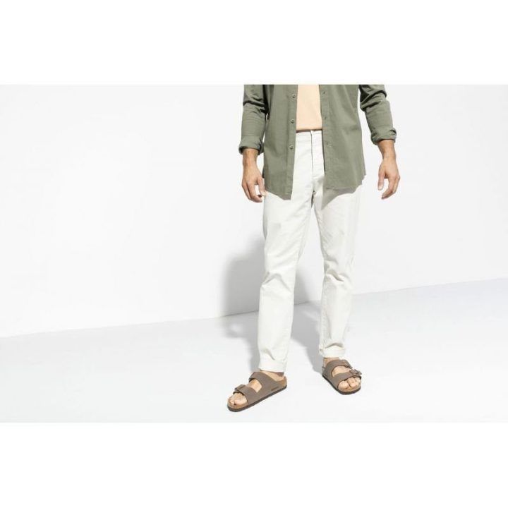 Moteriškos šlepetės su sagtimis Birkenstock Arizona BS, rudos