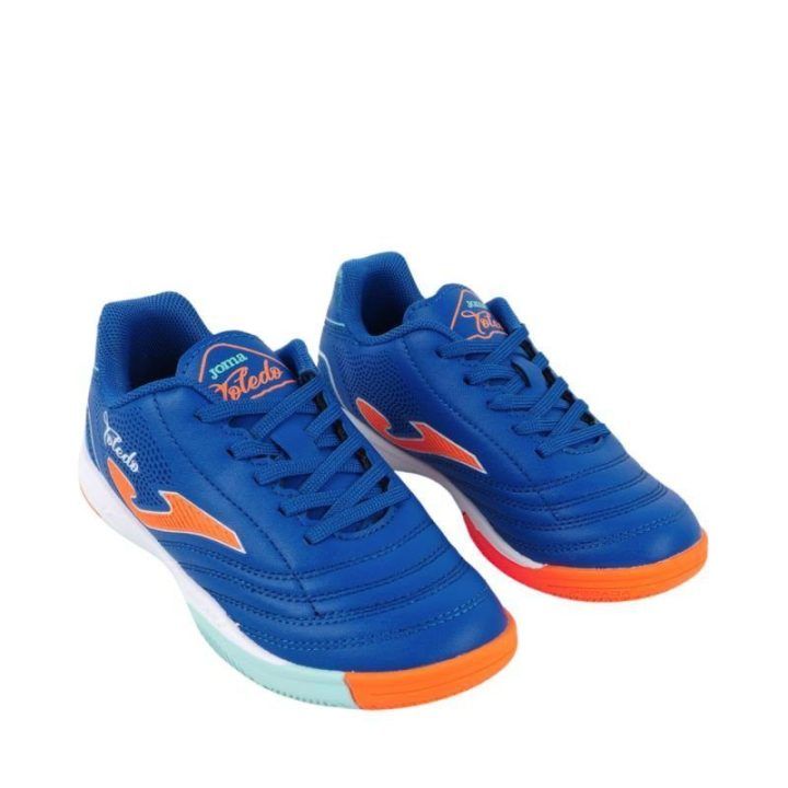 Vaikiški salės futbolo bateliai Joma Toledo Indoor 2604, mėlyni