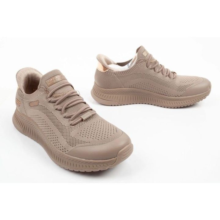 Moteriški įspiriami laisvalaikio batai Skechers BOBS Squad 4 Slip-Ins