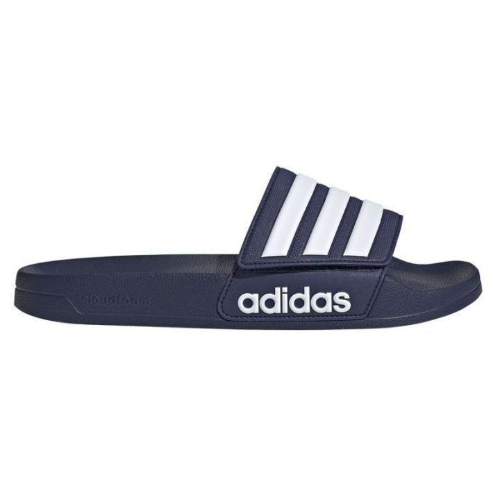 Moteriškos šlepetės su lipuku adidas Adilette Shower, KJ0051