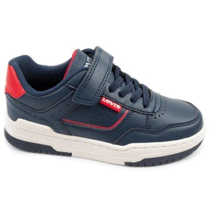 Vaikiški sportbačiai su lipuku Levi's John SE, tamsiai mėlyni