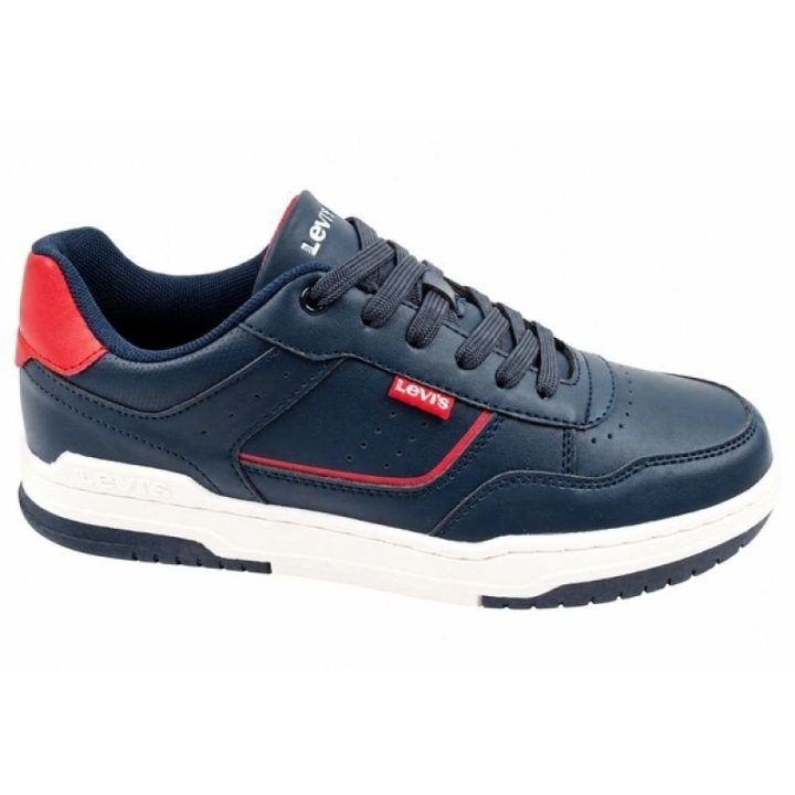 Vaikiški suvarstomi sportbačiai Levi's John SE, tamsiai mėlyni
