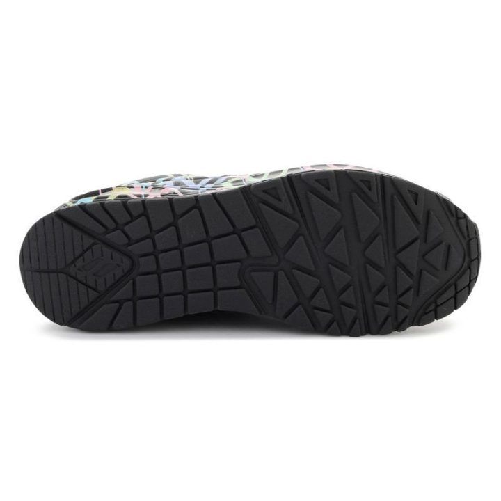 Moteriški sportbačiai Skechers Uno-Spread The Love, juodi, violetiniai ir turkio