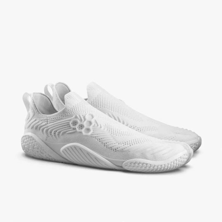 Vyriški barefoot tipo batai Vivobarefoot Motus Flex Tabi, balti