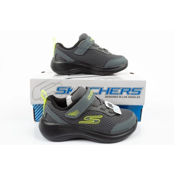 Sportbačiai kūdikiams berniukams su dirželiu Skechers Selectors