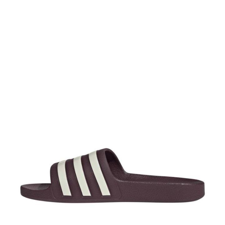 Moteriškos šlepetės baseinui adidas Adilette Aqua, bordo