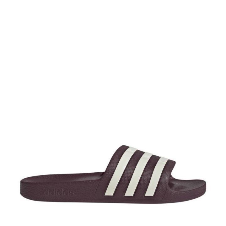 Moteriškos šlepetės baseinui adidas Adilette Aqua, bordo