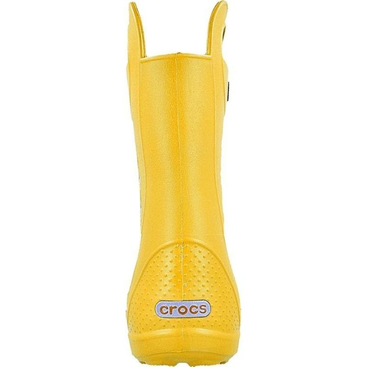 Vaikiški guminiai batai Crocs Handle It 12803, geltoni