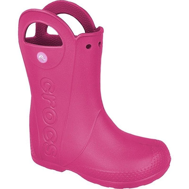 Vaikiški guminiai batai Crocs Handle It 12803, rožiniai