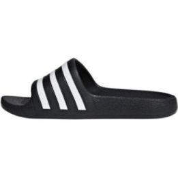 Vaikiškos šlepetės baseinui ir dušui adidas Adilette Aqua, juodos