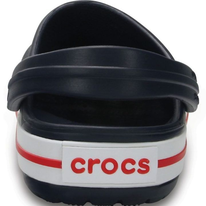Vaikiškos klumpės Crocs Crocband, tamsiai mėlynos ir raudonos