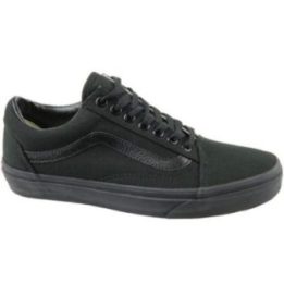 Uniseks sportbačiai su raišteliais Vans Old Skool, juodi