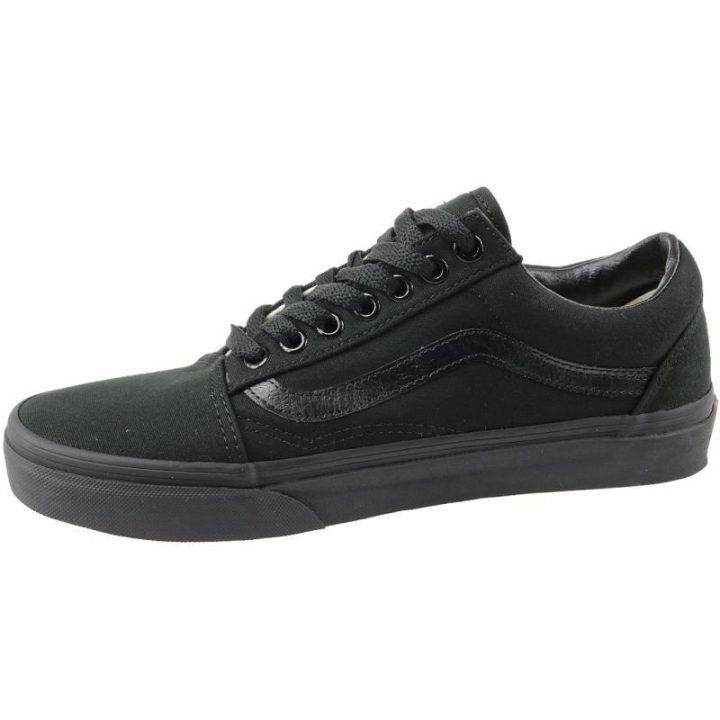 Uniseks sportbačiai su raišteliais Vans Old Skool, juodi