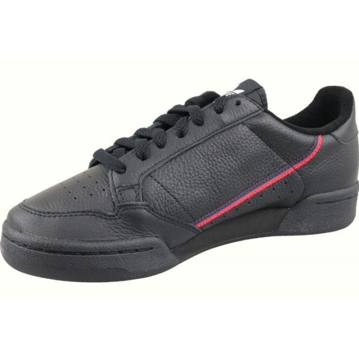 Vyriški suvarstomi sportbačiai adidas Continental 80, juodi