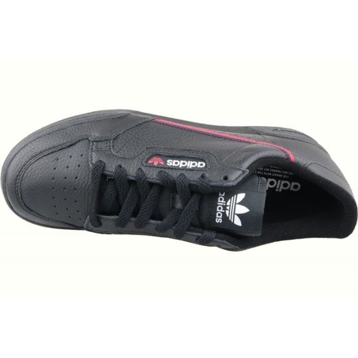 Vyriški suvarstomi sportbačiai adidas Continental 80, juodi