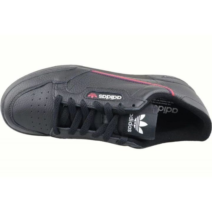 Vyriški suvarstomi sportbačiai adidas Continental 80, juodi